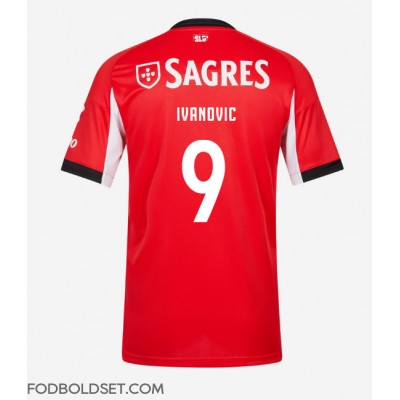 Benfica Franjo Ivanovic #9 Hjemmebanetrøje 2025-26 Kortærmet Benfica Franjo Ivanovic #9 Hjemmebanetrøje 2025-26 Kortærmet